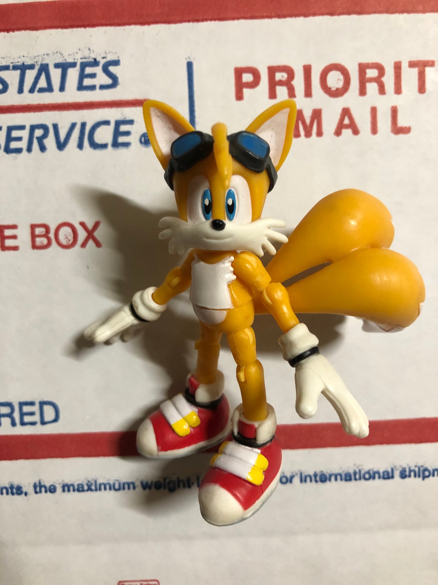Jazwares Sonic 3" Inch Tails Miles Prower Free Riders Action Figure (Used)