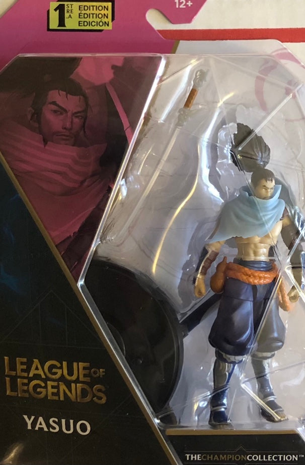 Arcane League of Legends Champion Collection 4” Inch Articulated Yasuo Figure