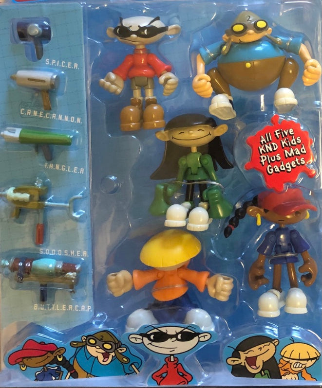Codename: Kids Next Door Articulated Figure 5-Pack Collector Gift Set
