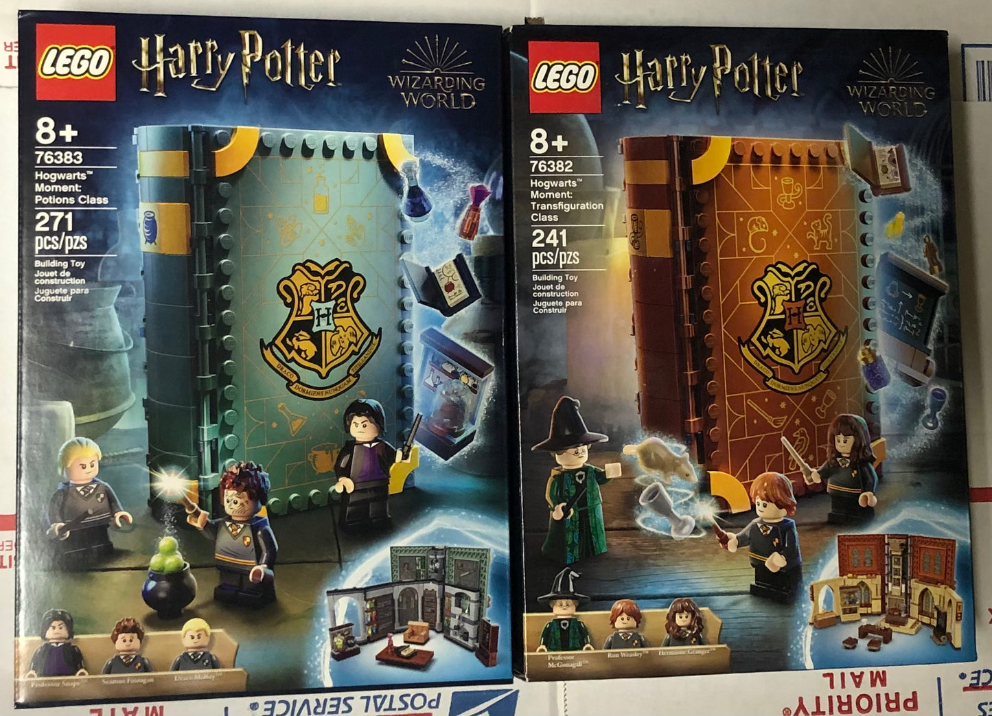LEGO Harry Potter Hogwarts Moment: Potions Class and Transfiguration Class Sets BUNDLE/LOT