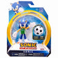 Jakks Sonic The Hedgehog 4" Bendable Figure Wave 3 Sports Sonic With Ball