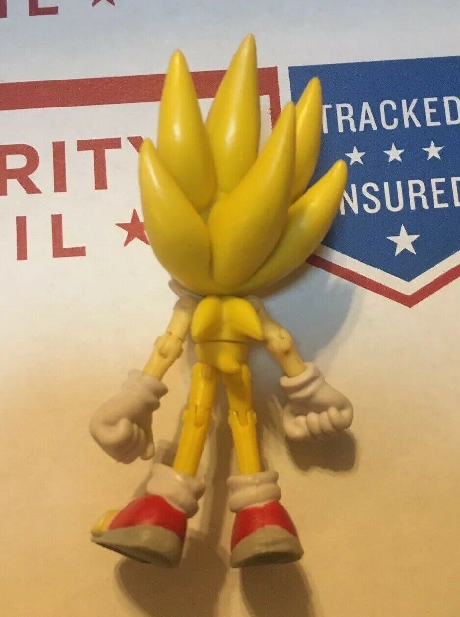 Jazwares Super Shadow Sonic the Hedgehog 3 figure Sonic 2 figure