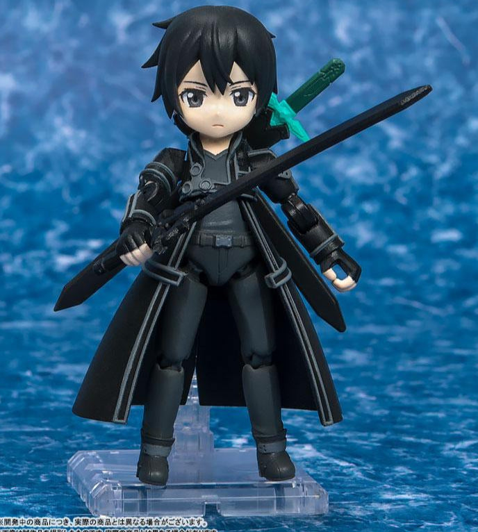 Desktop Army Sword Art Online Kirito 3" Figure