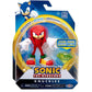 Jakks Sonic 4" Inch Articulated Sonic Figure Wave 2 Knuckles With Emerald Accessory