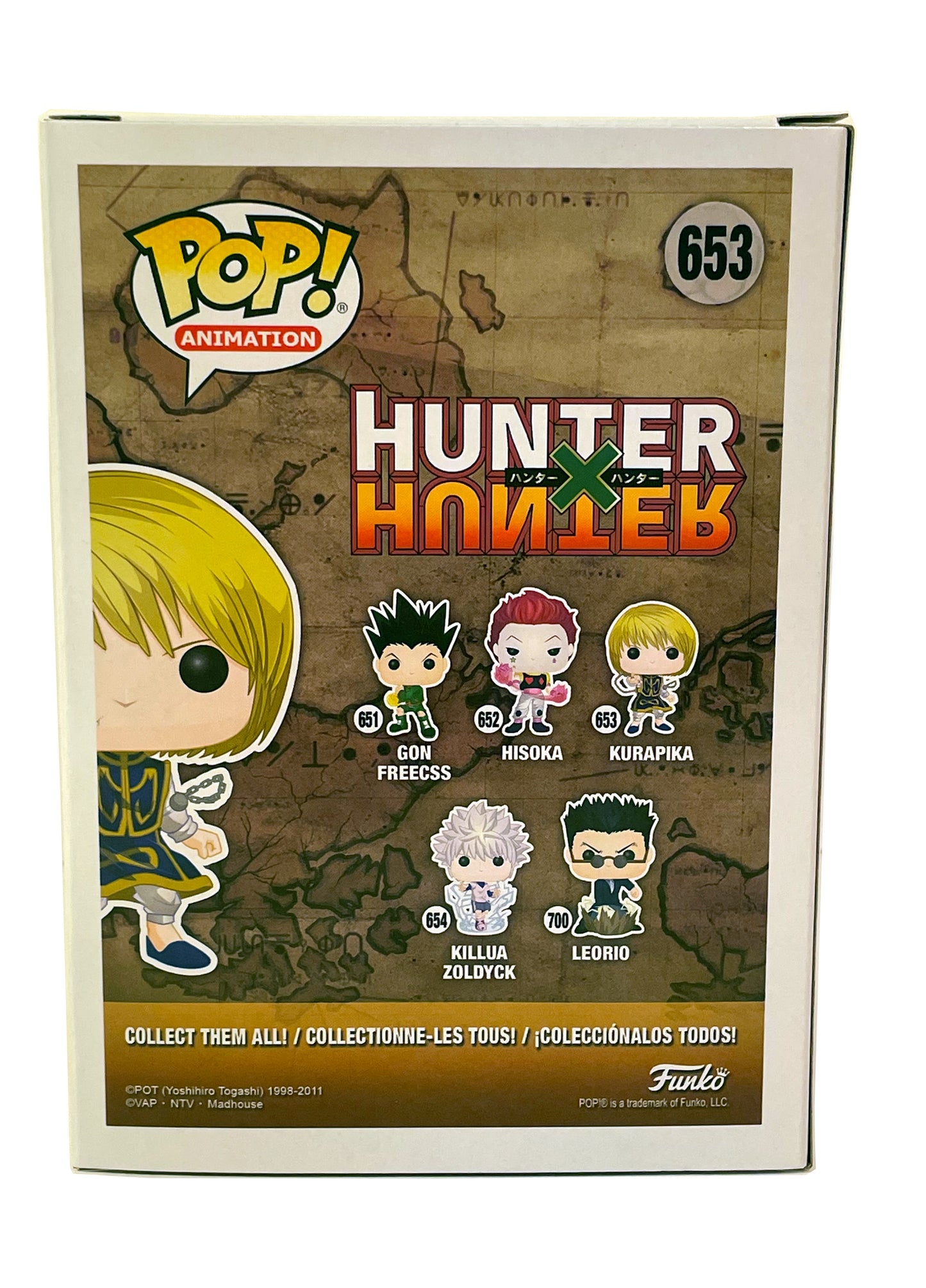 Hunter x Hunter Pop! Funko Killua Zoldyck Figure 654