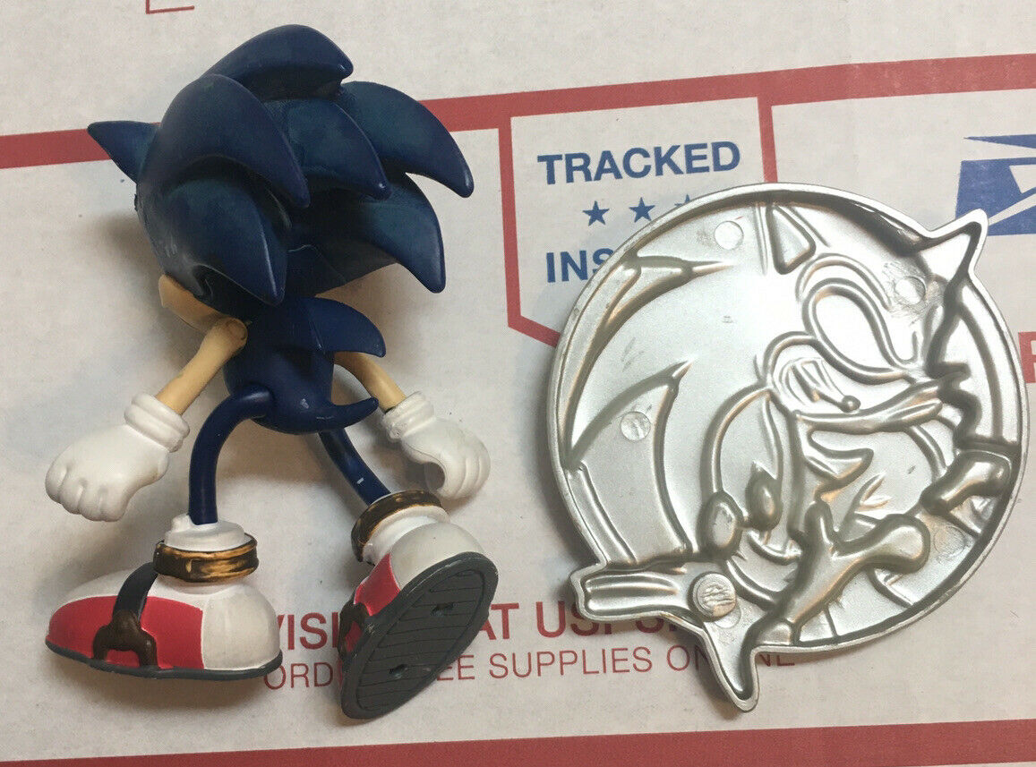 Sonic Adventure ReSaurus Skiing Sonic Action Figure Series 2 (Used)