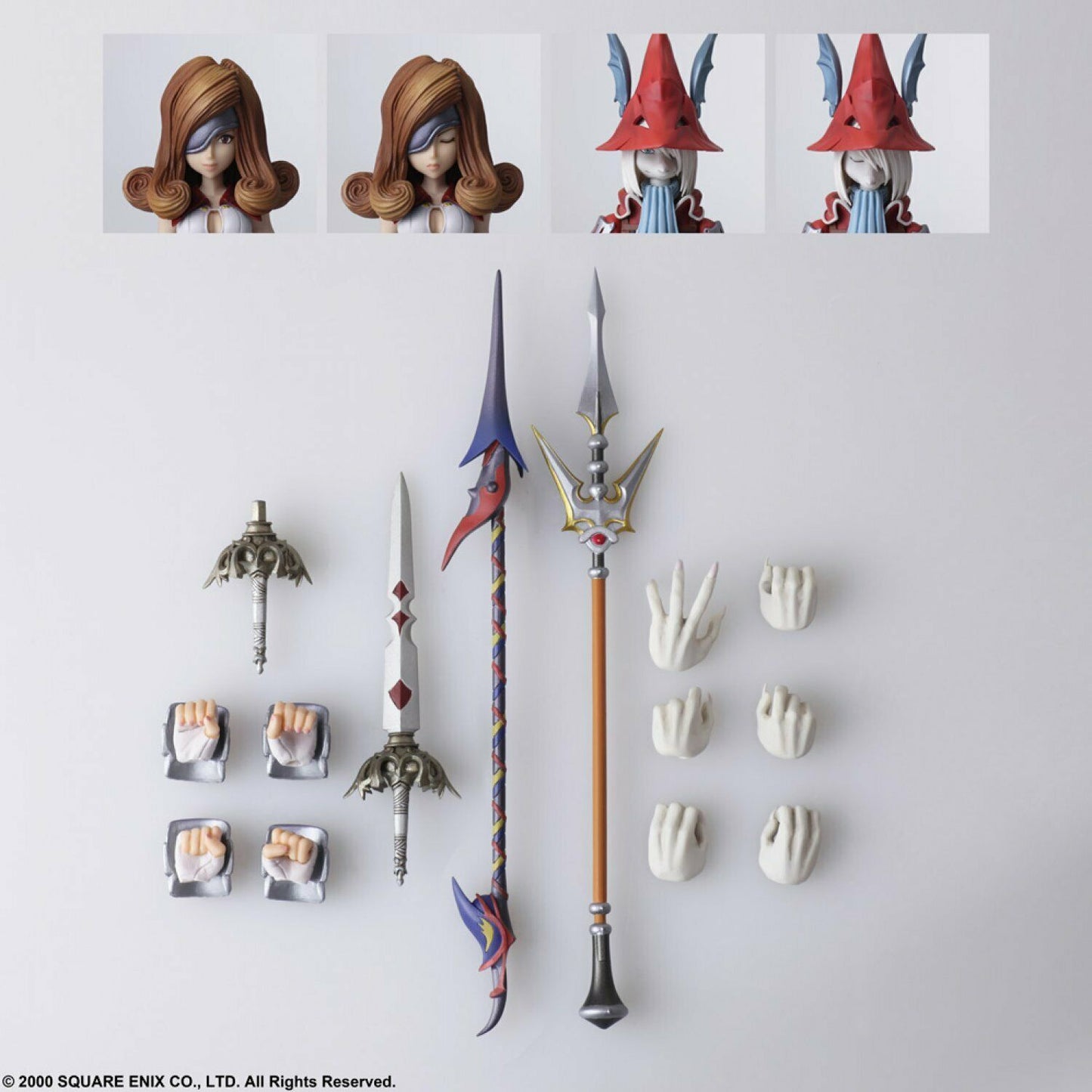 Final Fantasy IX Freya Crescent and Beatrix Bring Arts 2-Pack Action Figures