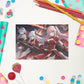 Inferno Legion Artillery Specialist Squad Kawieshan Warriors Postcard 4" x 6"