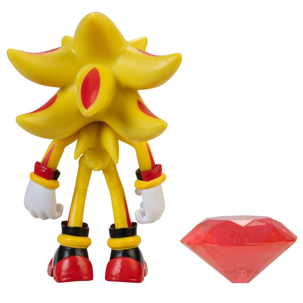 Sonic the Hedgehog Super Silver Action Figure with White Emerald Accessory