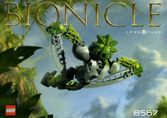 Bionicle LEGO Set 8567 - Toa Lewa Toa Nuva