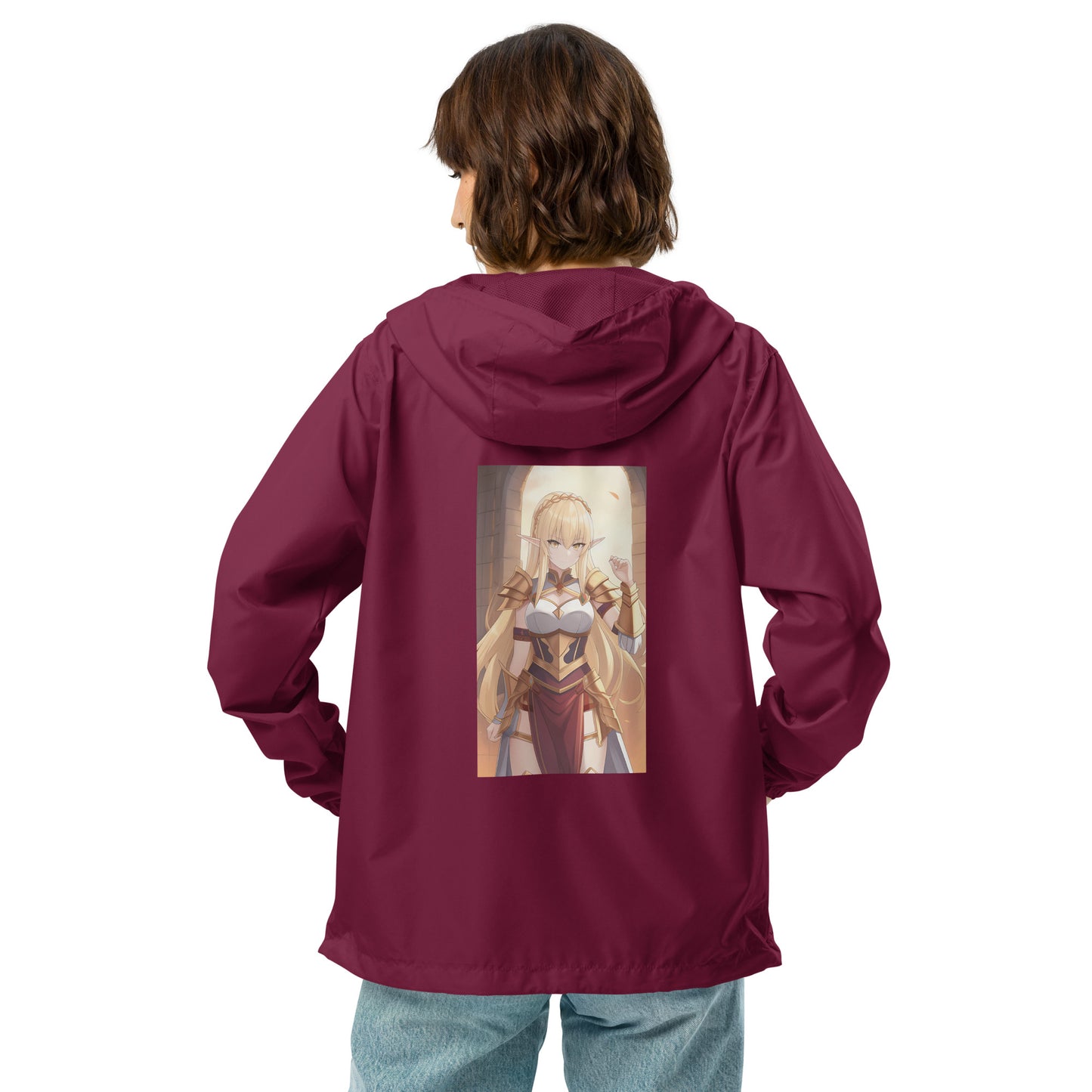 Elf Princess Kawieshan Warriors Lightweight Zip Up Windbreaker