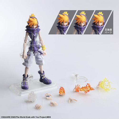 The World Ends with You The Animation Neku Sakuraba Bring Arts Action Figure (Pre-Order)